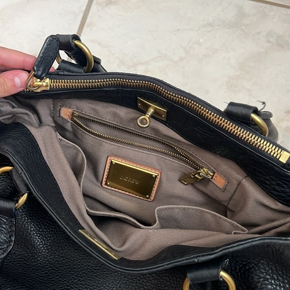 J.CREW authentic leather shoulder purse - Picture 9 of 11